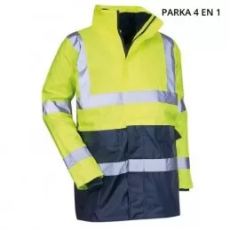PARKA 4 EN 1-PREVENTION LEBEURRE  5002