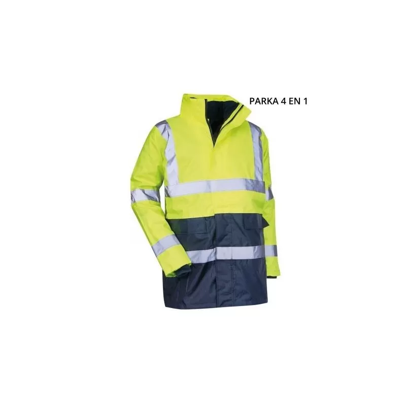 PARKA 4 EN 1-PREVENTION LEBEURRE  5002