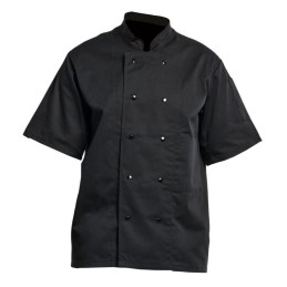 VESTE CUISINE NOIRE MC